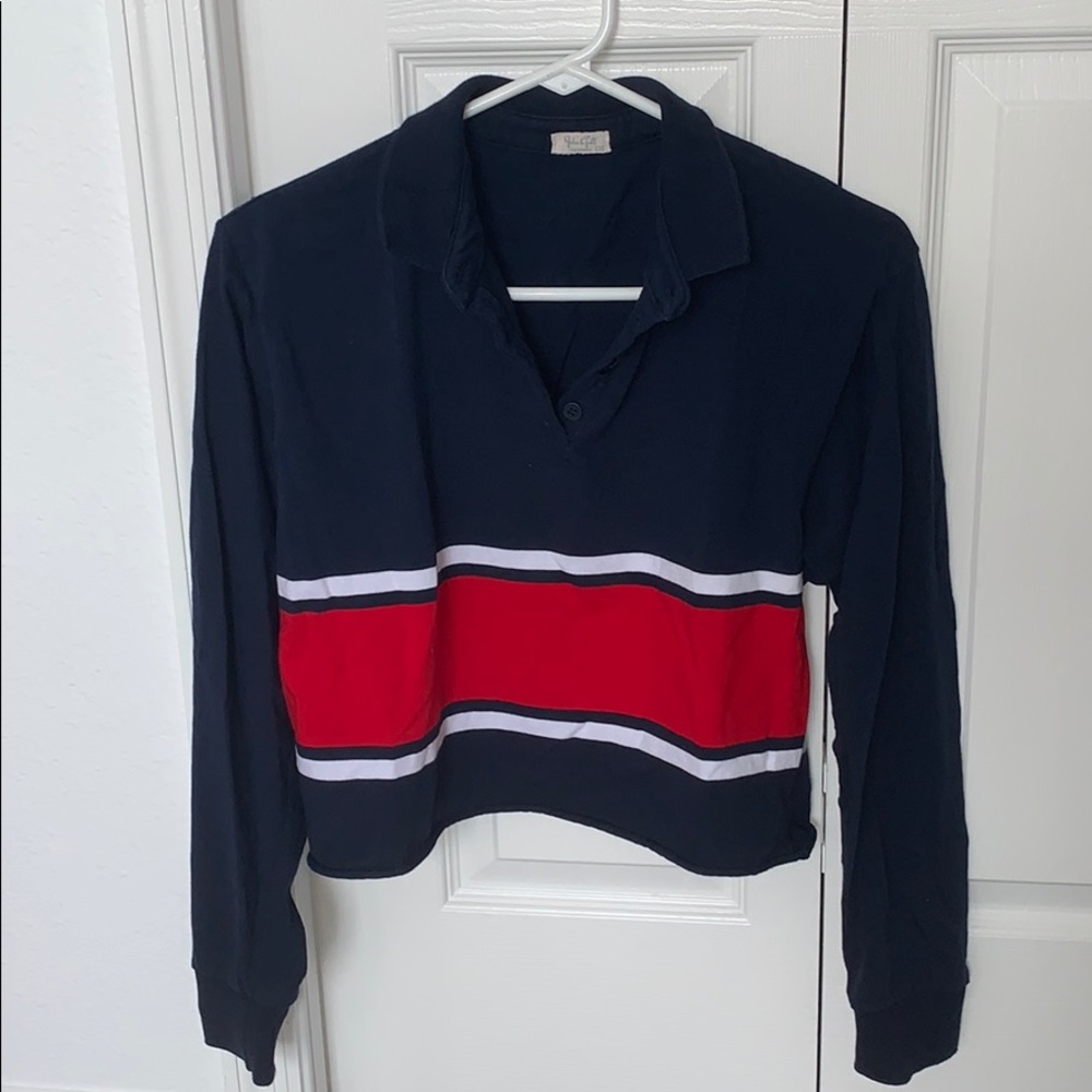 Brandy Melville Cropped Polo stop